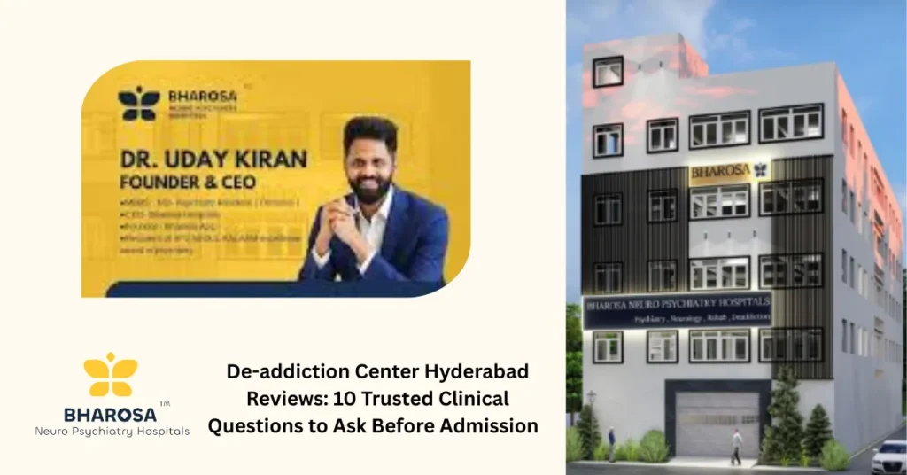 De-addiction center Hyderabad