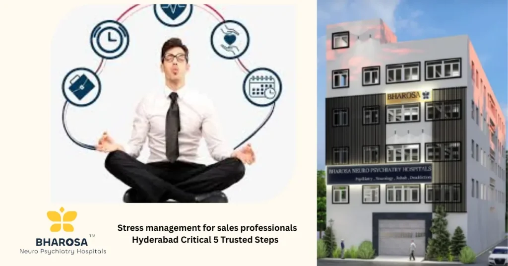 Stress management for sales professionals Hyderabad