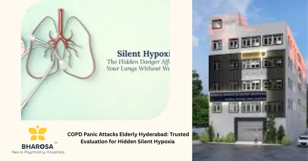 Elderly patient with COPD panic attacks elderly Hyderabad receiving expert care at Bharosa Hospitals