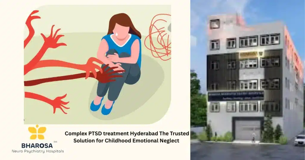 Complex PTSD treatment Hyderabad supportive therapy session at Bharosa Hospitals