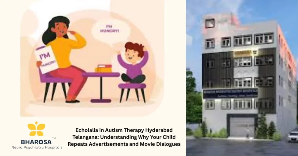 echolalia in autism therapy hyderabad telangana child communication parent support
