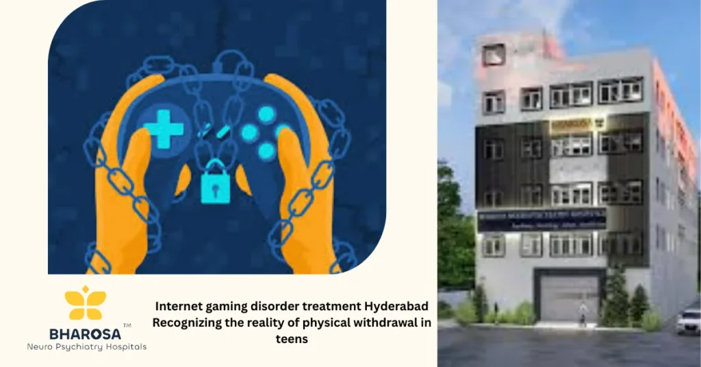 Internet gaming disorder treatment Hyderabad Recognizing the reality of physical withdrawal in teens 3 Parent supports child during withdrawal in internet gaming disorder treatment Hyderabad