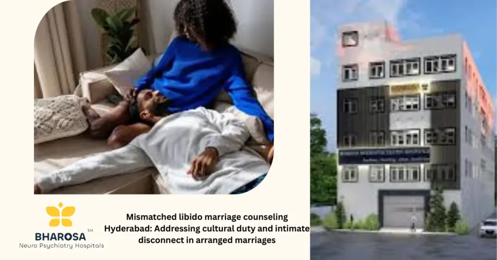 mismatched libido marriage counseling Hyderabad in hospital therapy session