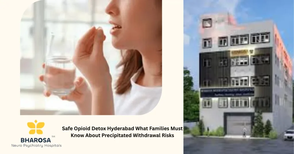 Safe Opioid Detox Hyderabad psychiatrist consultation with family and patient in Hyderabad