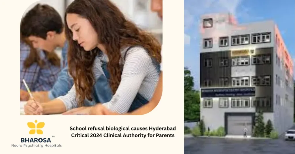 School refusal biological causes Hyderabad Critical 2024 Clinical Authority for Parents 9 Parent-child support Bharosa Hospital school refusal biological causes Hyderabad