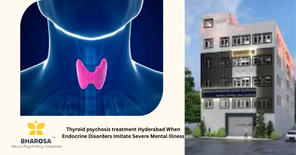 Thyroid psychosis treatment Hyderabad When Endocrine Disorders Imitate Severe Mental Illness 9 Doctor discussing thyroid psychosis treatment Hyderabad with a patient