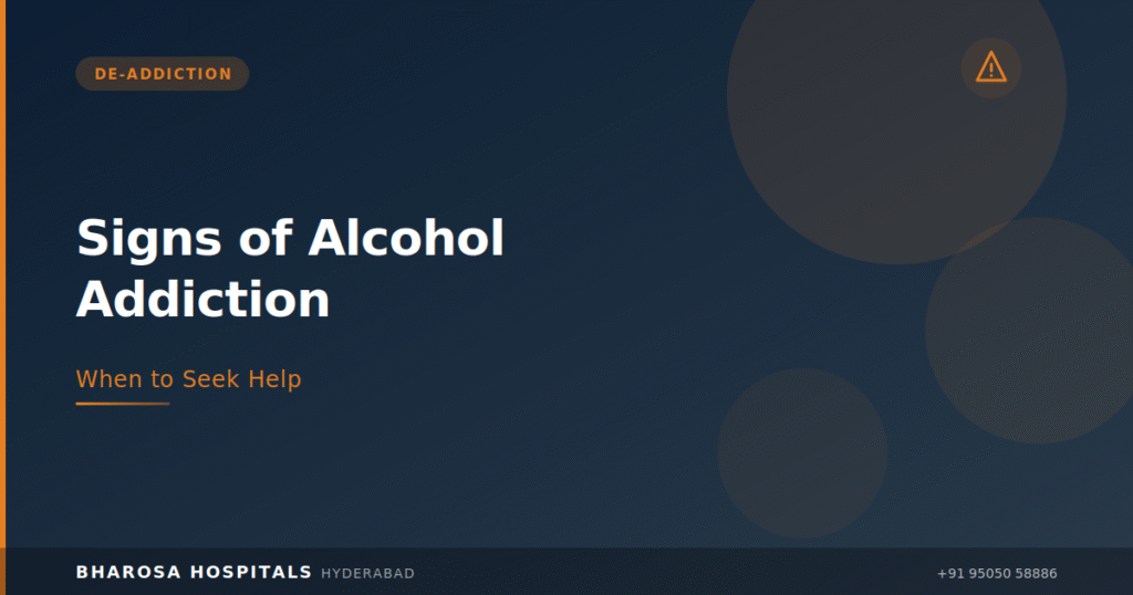 Signs of Alcohol Addiction – When to Seek Help