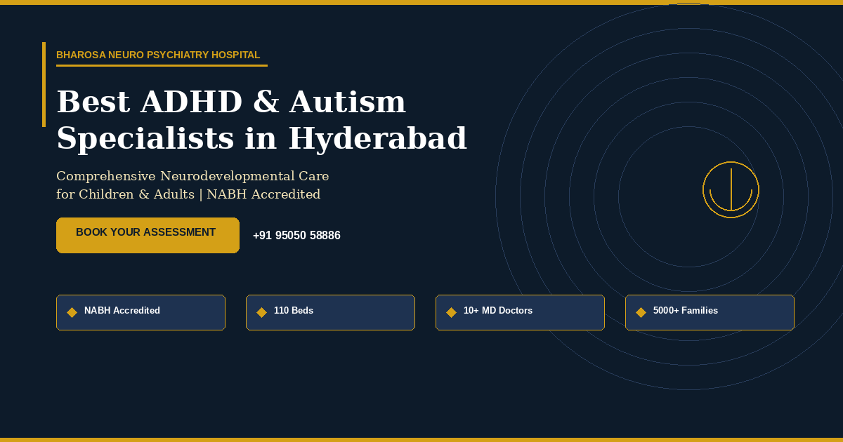 Best Autism & ADHD Specialists in Hyderabad | Bharosa Hospita