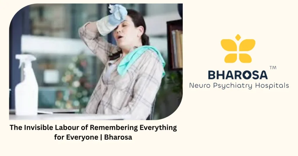 The invisible labour of remembering everything for everyone — Bharosa Hyderabad