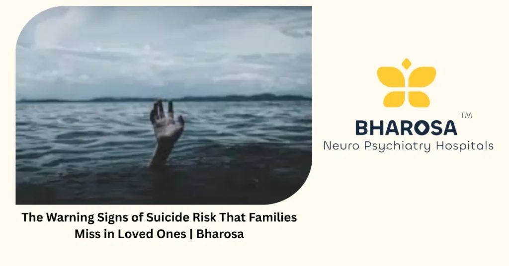Warning signs of suicide risk that families miss in loved ones — Bharosa Hyderabad