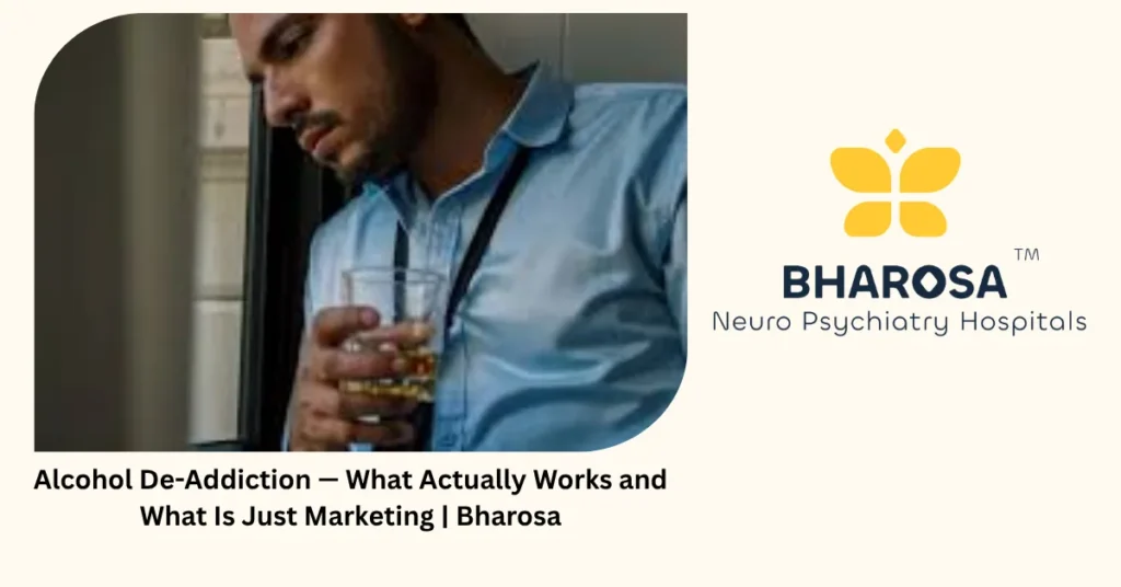 alcohol de-addiction what works treatment