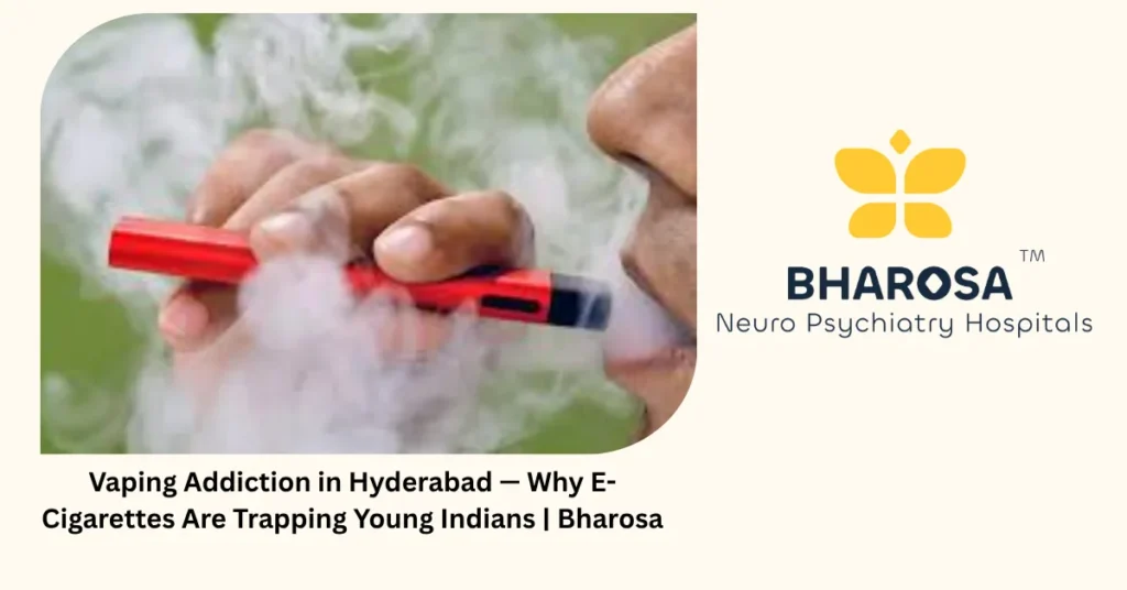 Vaping addiction in Hyderabad — why e-cigarettes are trapping young Indians — Bharosa