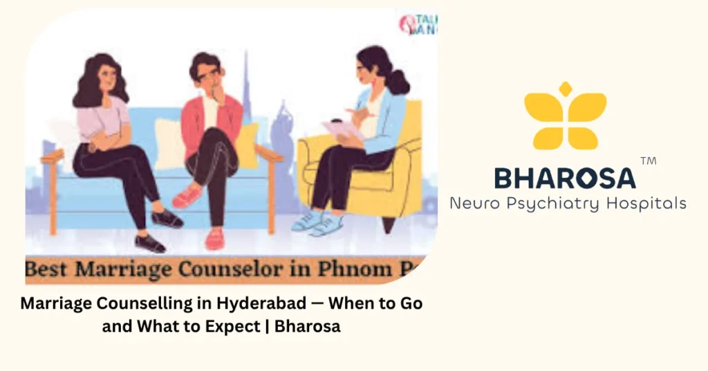 Marriage counselling in Hyderabad — 5 signs you should go now — Bharosa