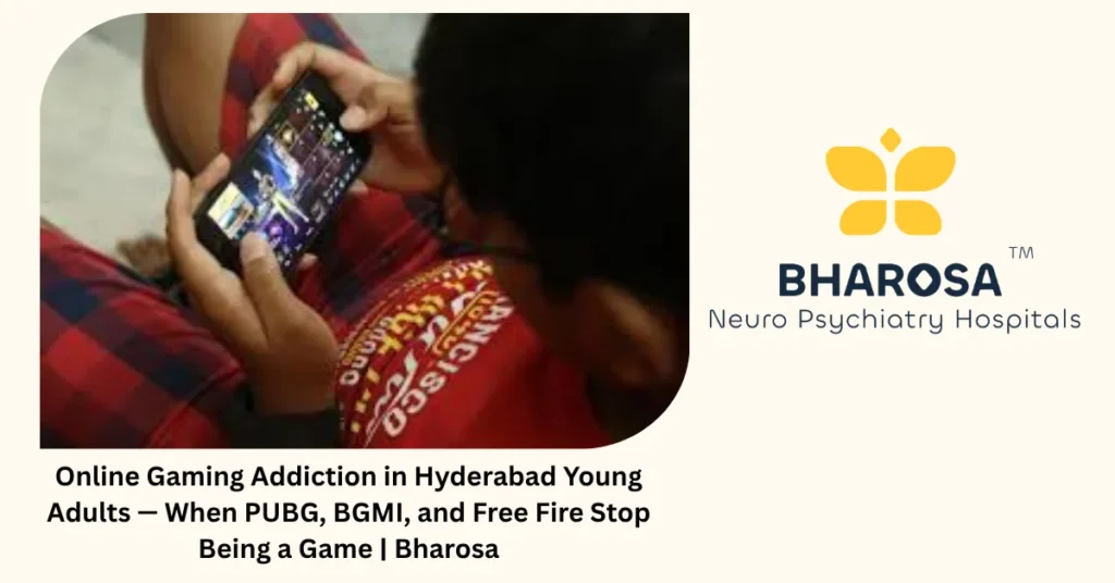 Online gaming addiction in Hyderabad young adults — 6 signs PUBG and BGMI have hooked your child — Bharosa