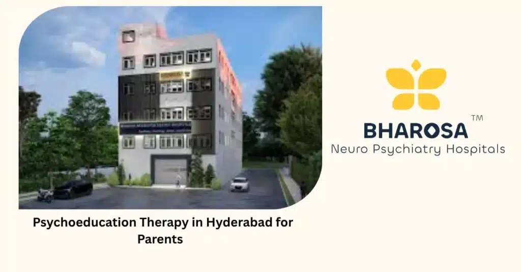 Psychoeducation Therapy in Hyderabad for Parents – Family Session Scene