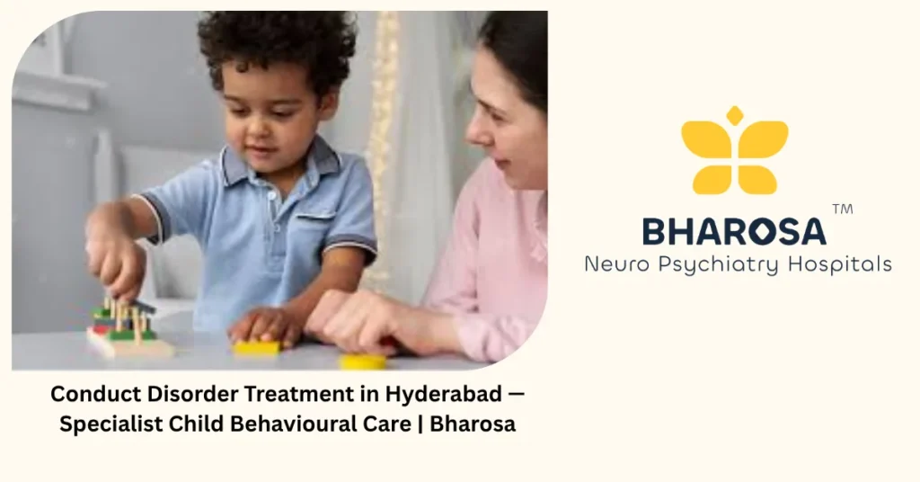 Conduct Disorder Treatment in Hyderabad — Specialist Child Behavioural Care | Bharosa 2 Conduct disorder treatment in Hyderabad — specialist child behavioural care — Bharosa