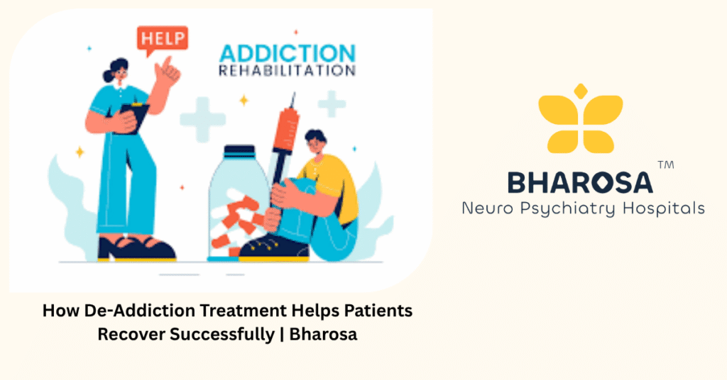 How de-addiction treatment helps patients recover successfully — Bharosa