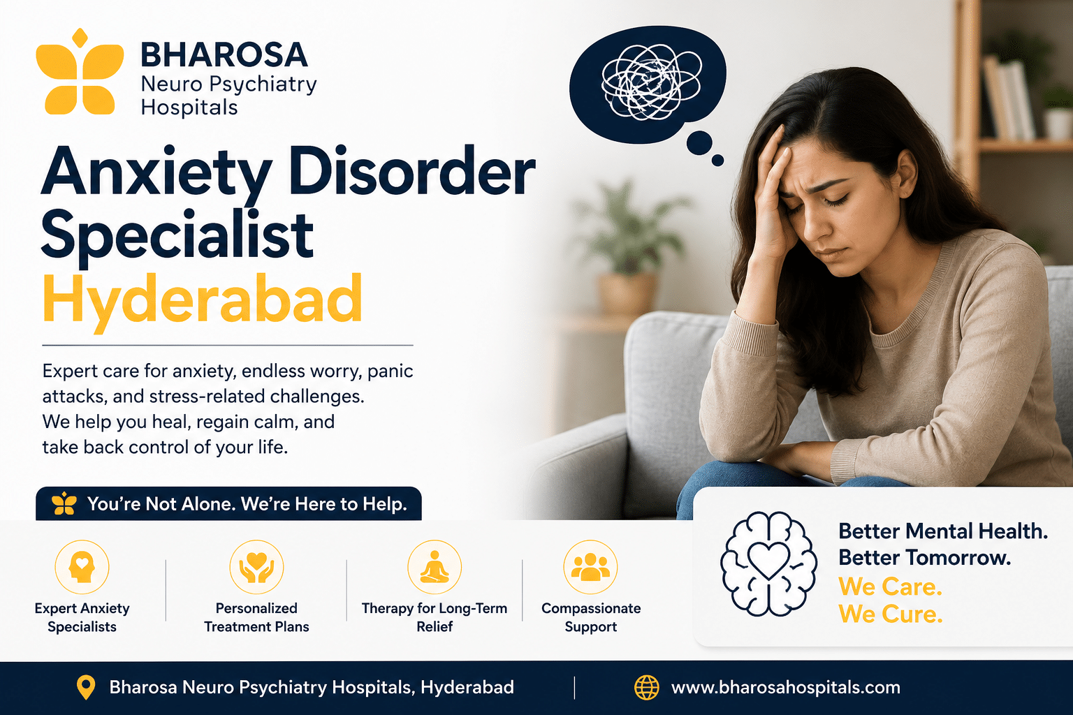 Anxiety Disorder Specialist in Hyderabad Anxiety Disorder Specialist in Hyderabad