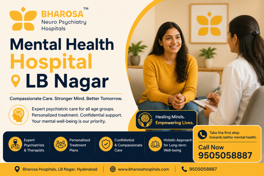 mental health hospital LB Nagar
