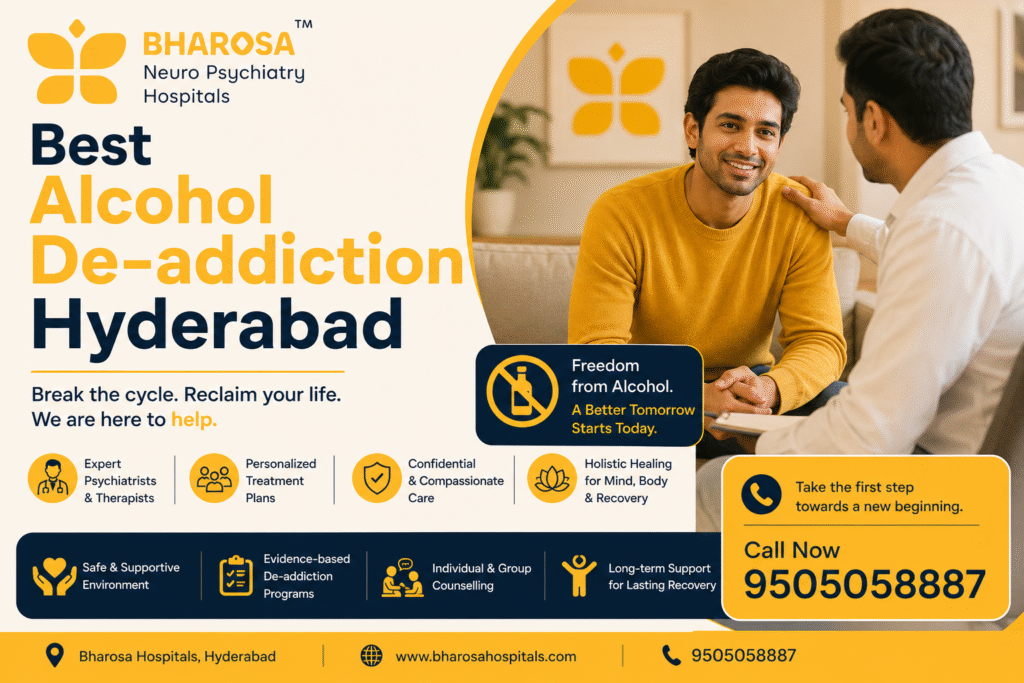 Best Alcohol De-Addiction Hyderabad