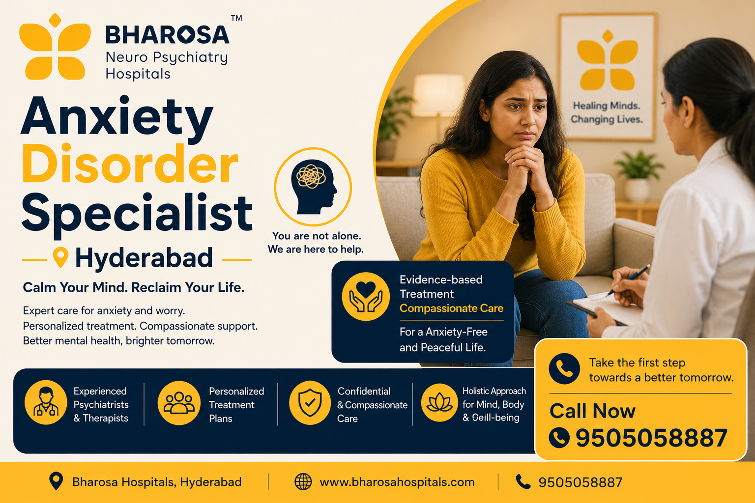 Anxiety Disorder Specialist Hyderabad