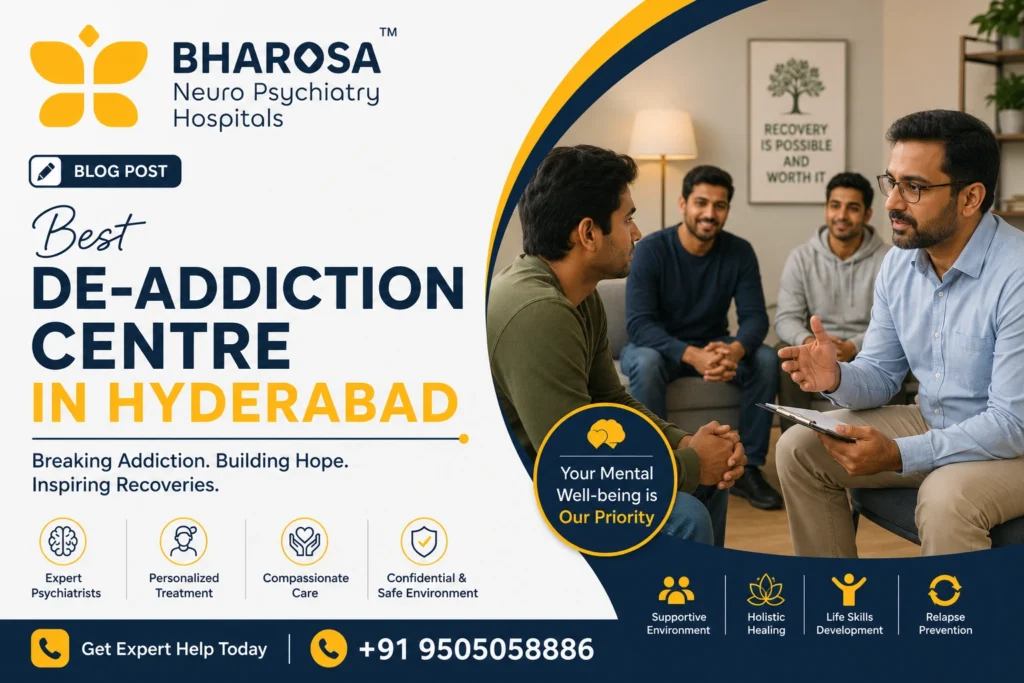 De-Addiction Centre in Hyderabad