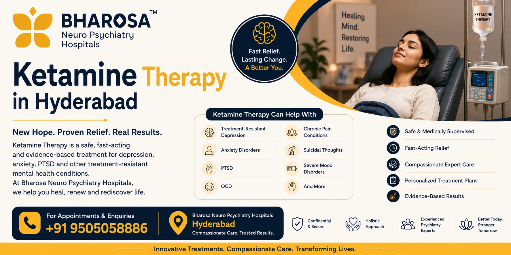 Ketamine Therapy in Hyderabad
