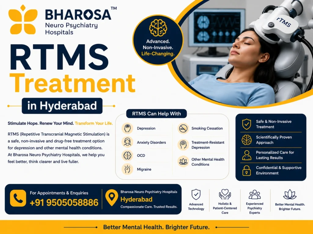 RTMS Treatment in Hyderabad