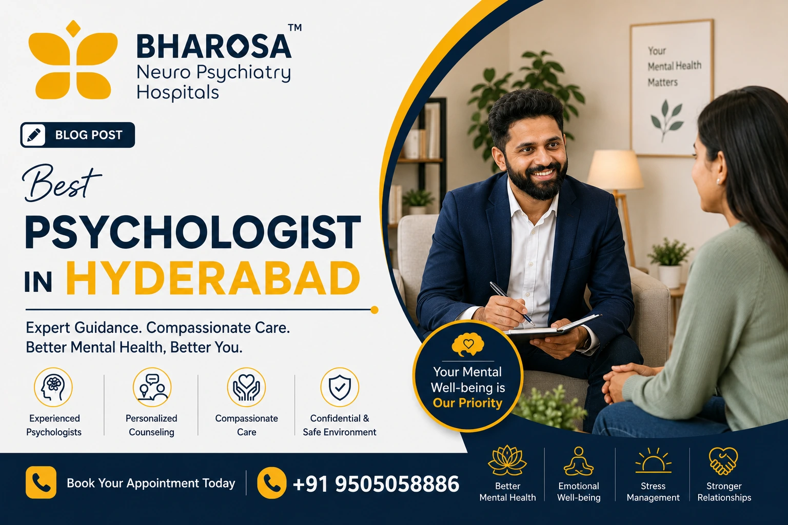 Best psychologist in Hyderabad Best psychologist in Hyderabad
