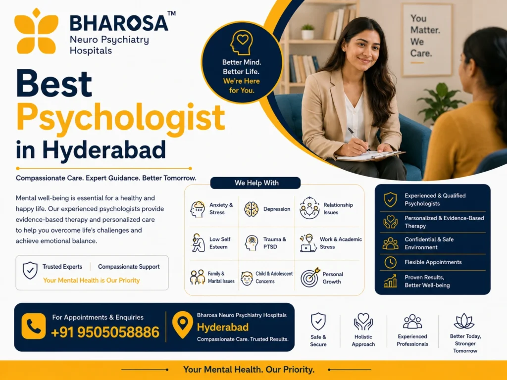 Best Psychologist in Hyderabad
