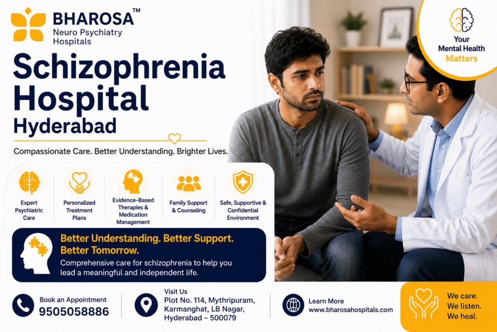 Schizophrenia Hospital Hyderabad