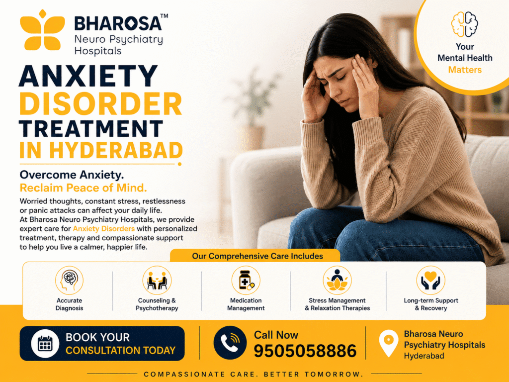 Best Ways to Manage Anxiety with Expert Guidance 1 Anxiety Disorder Specialist Hyderabad