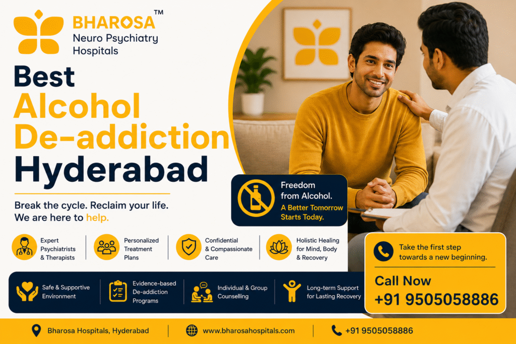 What Makes the Best Alcohol De-Addiction Hyderabad Program Effective? 4 Best Alcohol De-Addiction Hyderabad