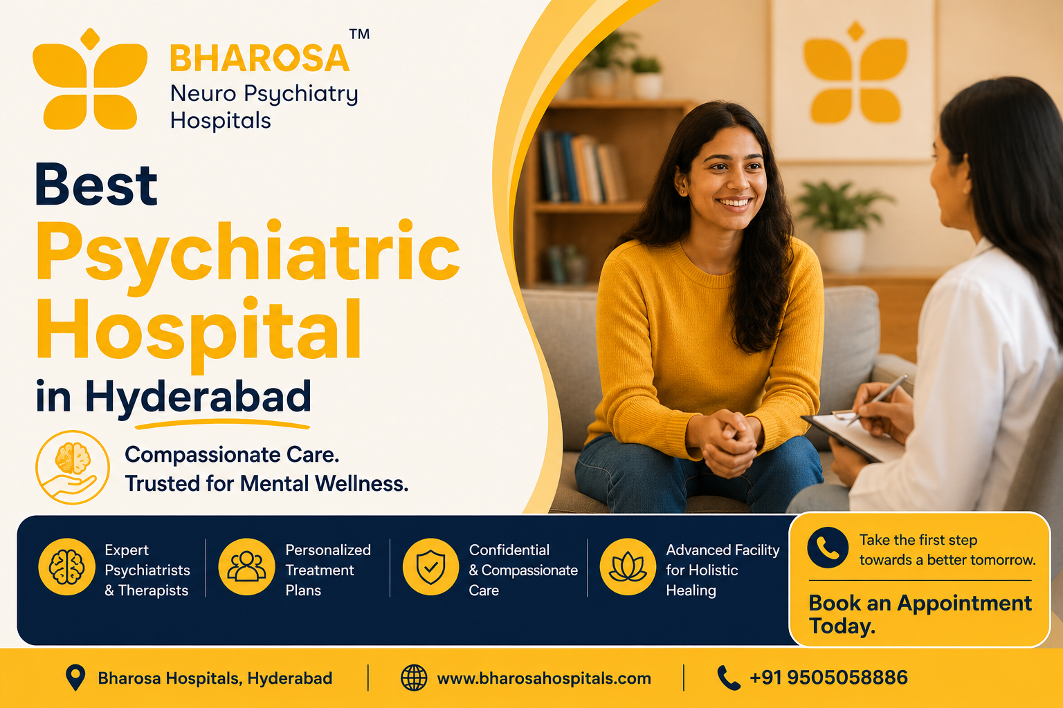 Best Psychiatric Hospital in Hyderabad Best Psychiatric Hospital in Hyderabad