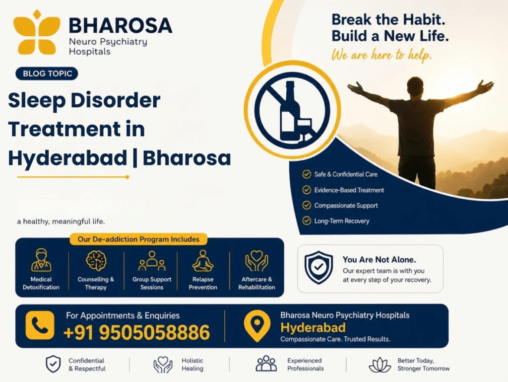 Sleep Disorder Treatment in Hyderabad | Bharosa