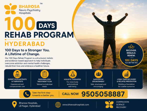 100 days Rehab program Hyderabad