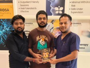 Bharosa Neuro Psychiatry Hospitals launched 100 Days of Healing book written by Dr. Uday Kiran