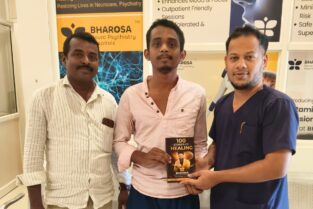 Bharosa Neuro Psychiatry Hospitals launched 100 Days of Healing book written by Dr. Uday Kiran