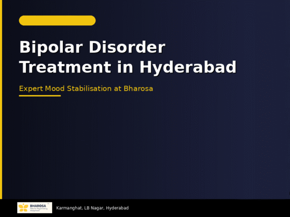 Bipolar disorder treatment in Hyderabad – expert mood stabilisation at Bharosa Neuro Psychiatry Hospital