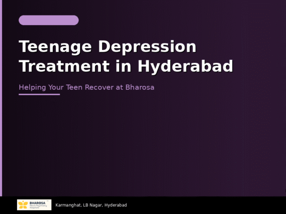Teenage depression treatment in Hyderabad